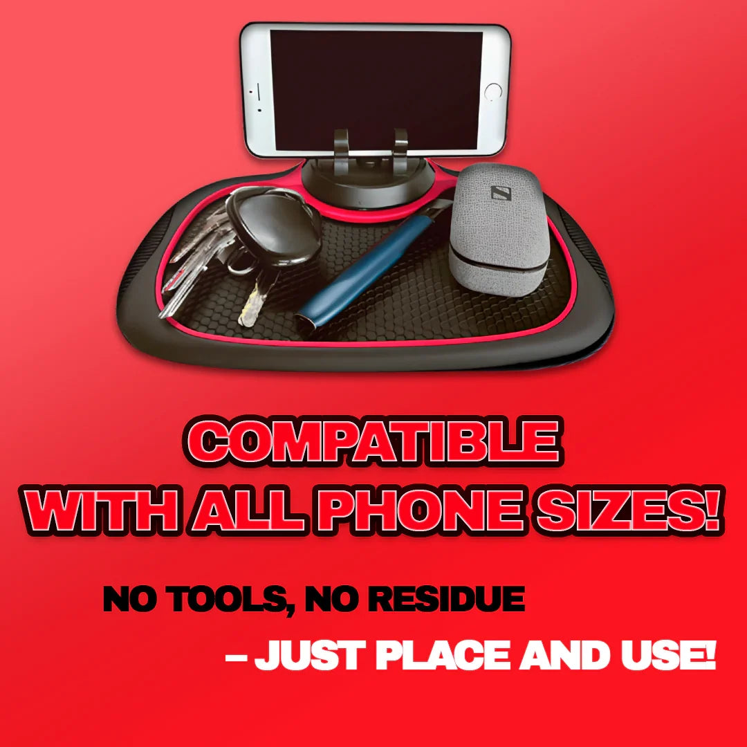 Non-Slip Dashboard Mat – Sticky Pad for Phone, Keys and Sunglasses