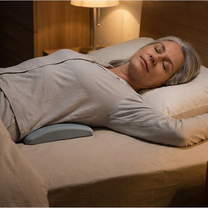 Lower Back Support Pillow with Tapered Edge – Wide Memory Foam