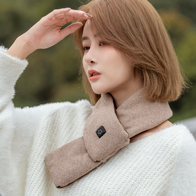 USB Heated Neck Warmer Scarf