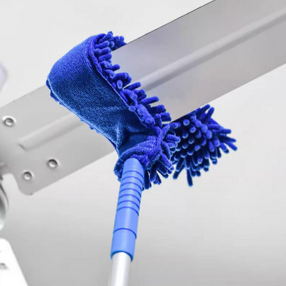 Extendable Ceiling Fan Duster with Bendable Head – No Ladder Needed