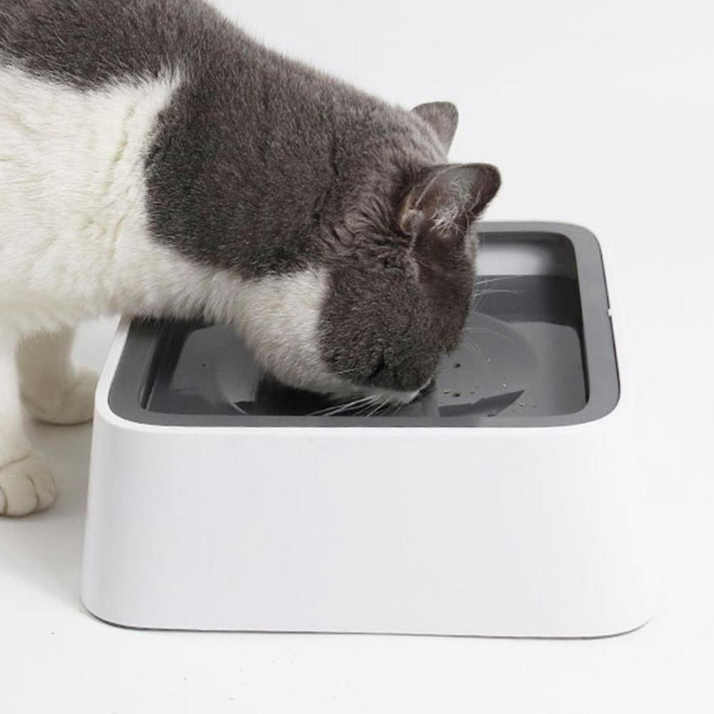 No-Spill Dog Water Bowl with Floating Disk – 1.5 Liter