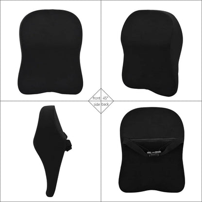 Car Lumbar Support Pillow – Memory Foam Lower Back Cushion for Driving