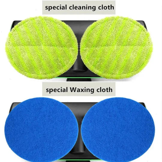 Cordless Electric Spin Mop – Dual Motor Floor Scrubber