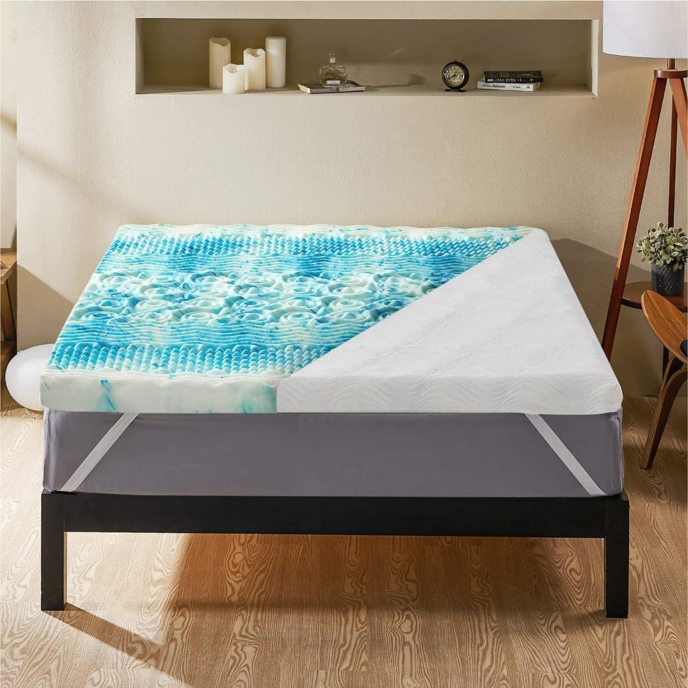 Egg Crate Memory Foam Mattress Topper