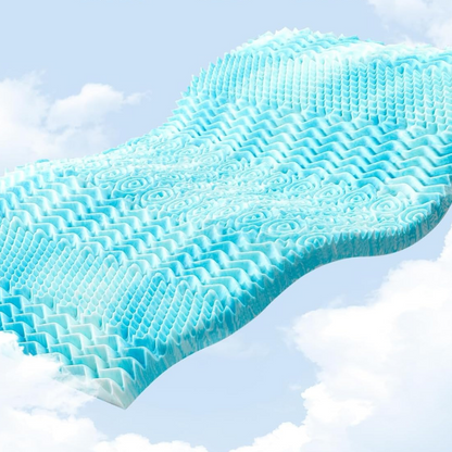 Egg Crate Memory Foam Mattress Topper