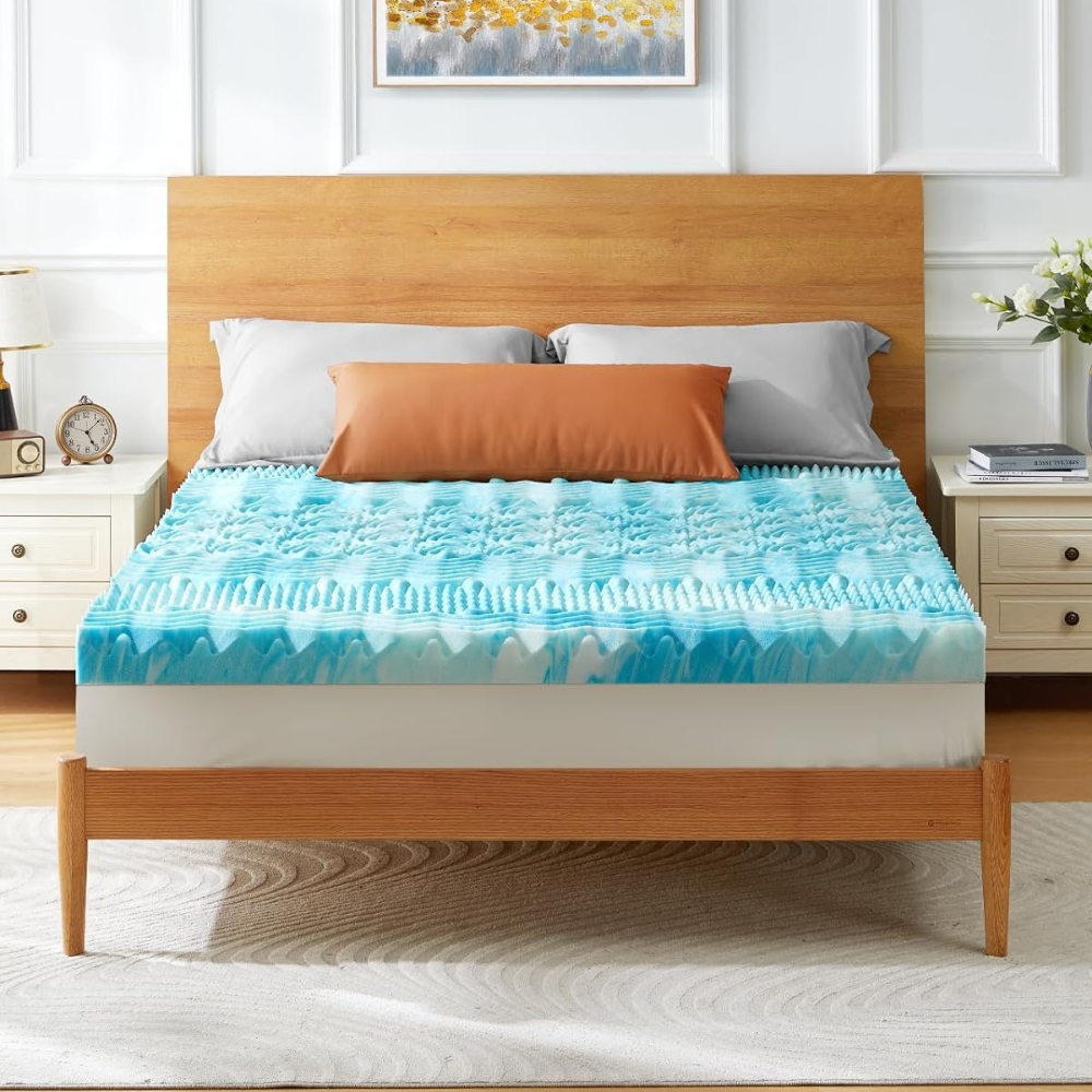 Egg Crate Memory Foam Mattress Topper