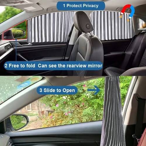 Magnetic Car Window Sun Shade with UV Protection