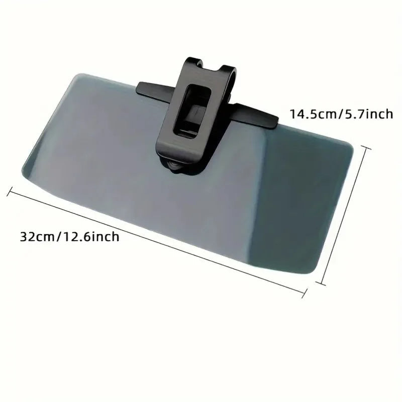 Anti-Glare Sun Visor Extender – Clip-On Day and Night Driving Shield