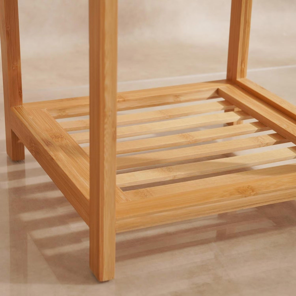 Bamboo Bathroom Shelf – 3-Tier Storage Rack