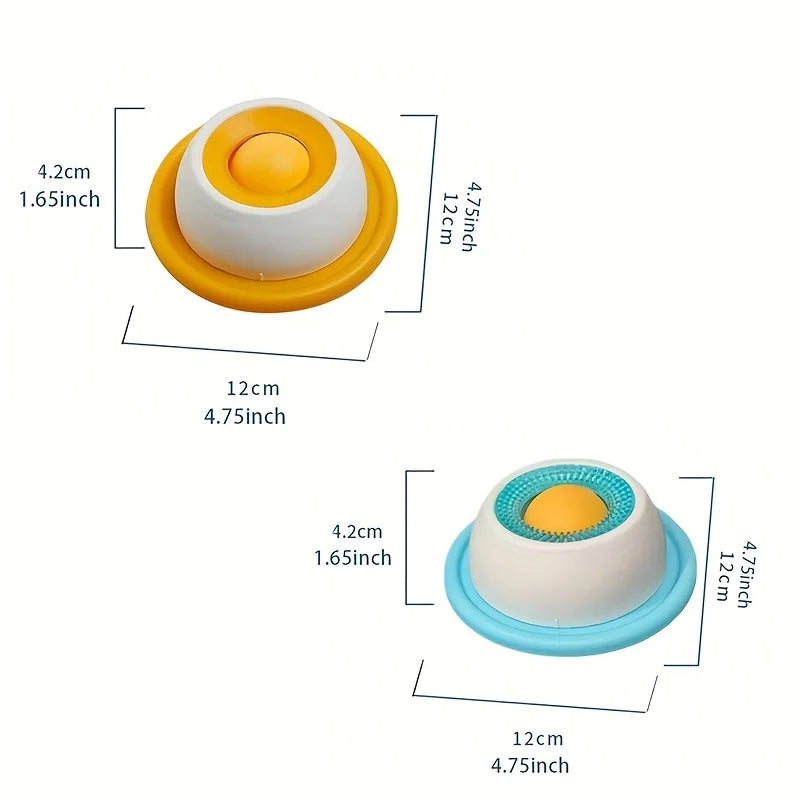 Lick Mat Slow Feeder for Dogs and Cats – Suction Cup Treat Mat