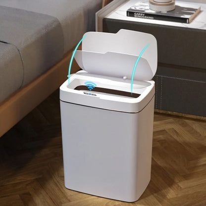 Touchless Motion Sensor Trash Can – Automatic Garbage Bin