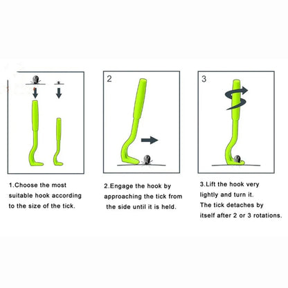 Tick Remover Tool for Dogs and Cats – Easy Twist Removal