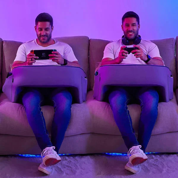 Reading Pillow with Laptop Desk – Sit-Up Bed Rest Pillow