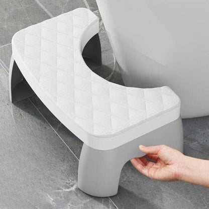 Compact Non-Slip Toilet Stool