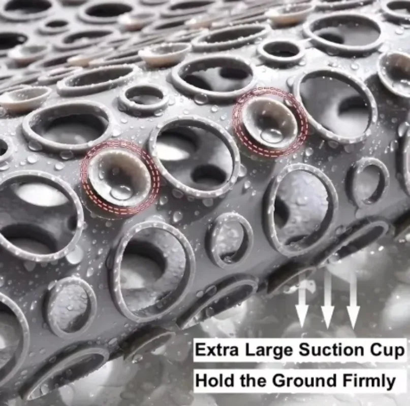 Non-Slip Shower Mat – Anti-Slip Bath Mat with Suction Cups