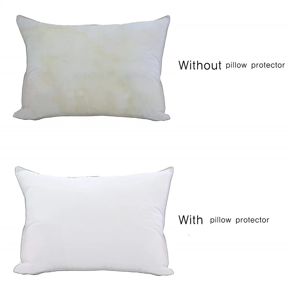 Zippered Waterproof Pillow Protector – Fully Enclosed Pillow Cover