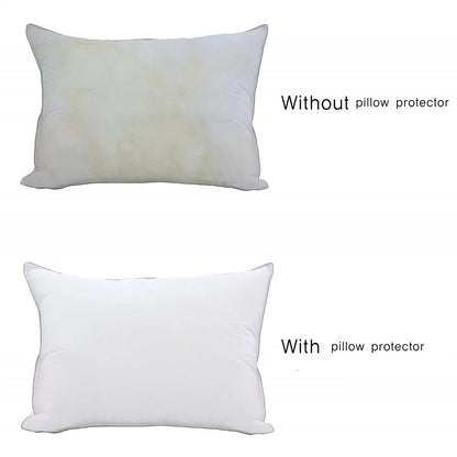 Zippered Waterproof Pillow Protector – Fully Enclosed Pillow Cover