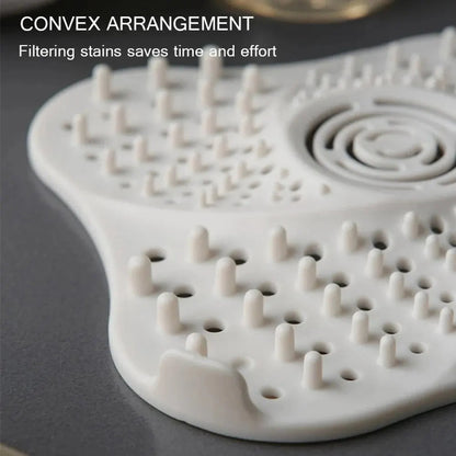 Shower Drain Hair Catcher with Suction Cups