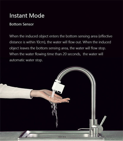 Touchless Faucet Adapter – Infrared Motion Sensor Tap