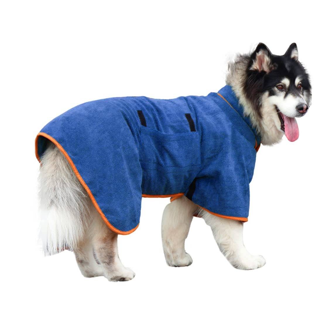 Absorbent Dog Bathrobe – Quick-Dry Towel Robe