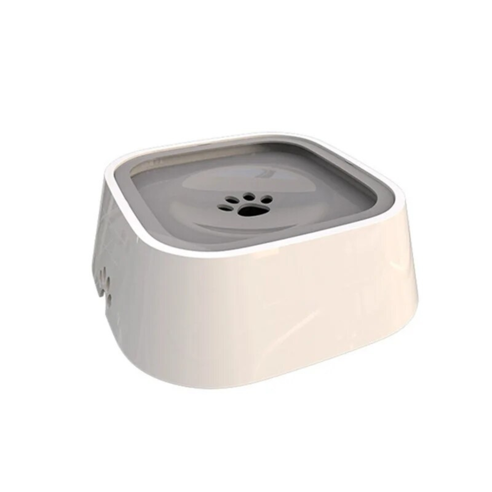 No-Spill Dog Water Bowl with Floating Disk – 1.5 Liter