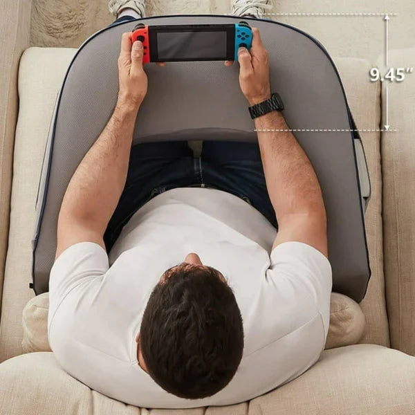Reading Pillow with Laptop Desk – Sit-Up Bed Rest Pillow