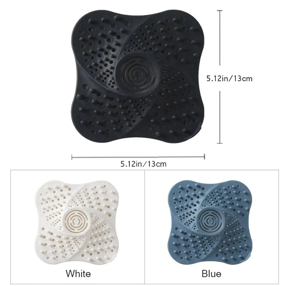 Shower Drain Hair Catcher with Suction Cups