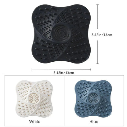 Shower Drain Hair Catcher with Suction Cups