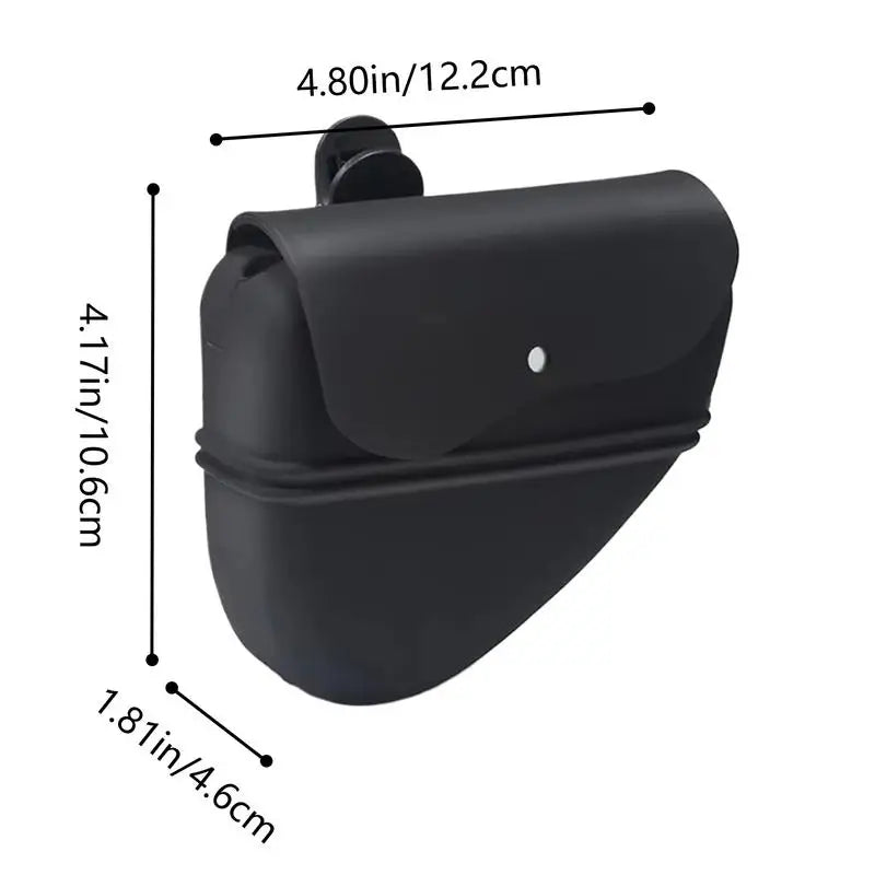 Silicone Dog Treat Pouch with Waist Clip – Training Bag