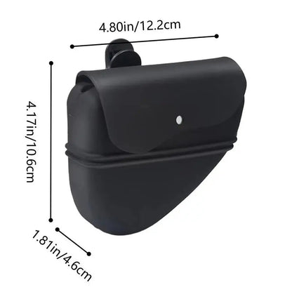 Silicone Dog Treat Pouch with Waist Clip – Training Bag