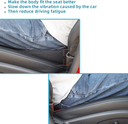 Car Seat Cushion with 3.5 Inch Height Boost – Memory Foam