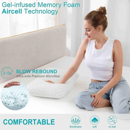 Cooling Gel Memory Foam Pillow