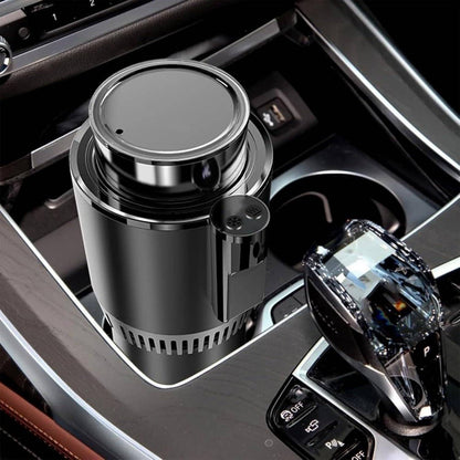 Heated and Cooled Car Cup Holder – Keeps Drinks Warm or Cold