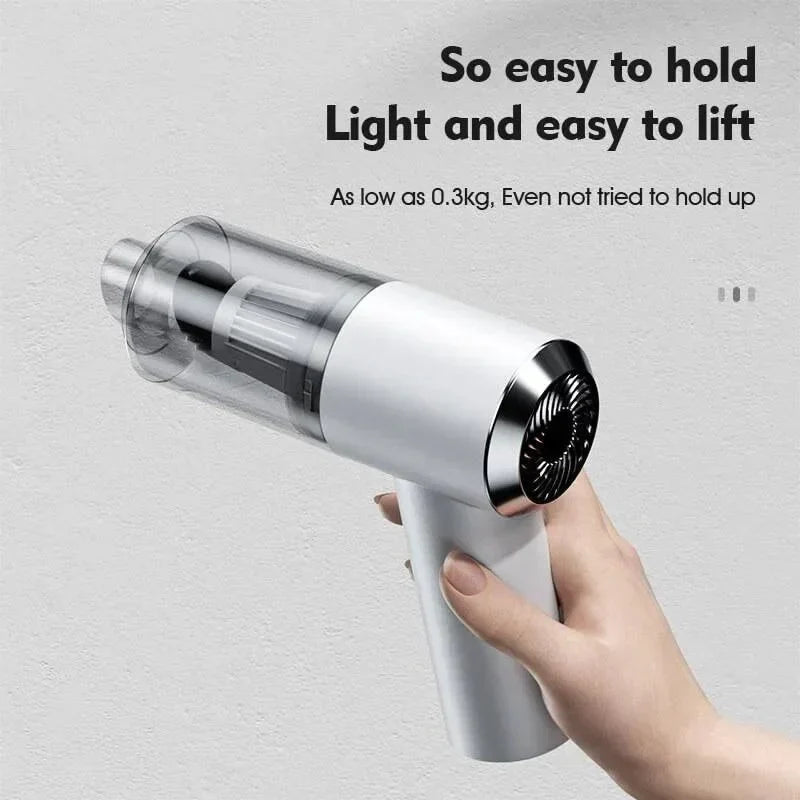 Handheld Wet and Dry Vacuum with LED Light