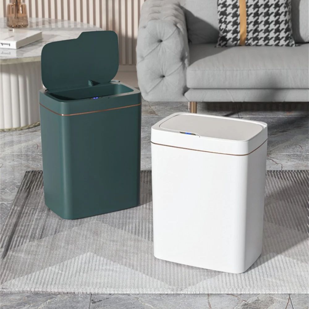 Touchless Motion Sensor Trash Can – Automatic Garbage Bin