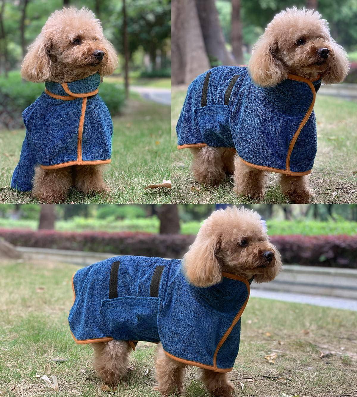 Absorbent Dog Bathrobe – Quick-Dry Towel Robe