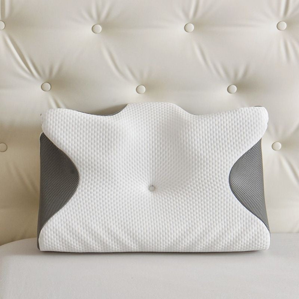 Butterfly Contour Memory Foam Pillow for Neck and Head Support