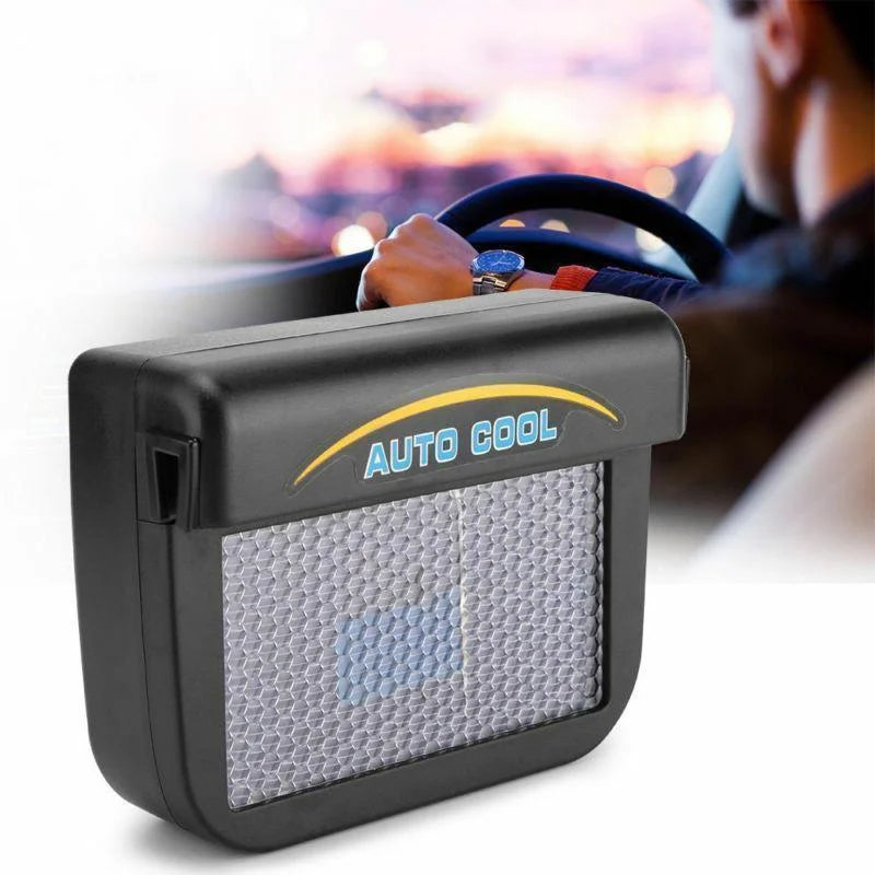 Solar Car Window Vent Fan – Reduces Heat Build-Up While Parked