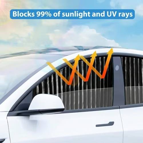 Magnetic Car Window Sun Shade with UV Protection