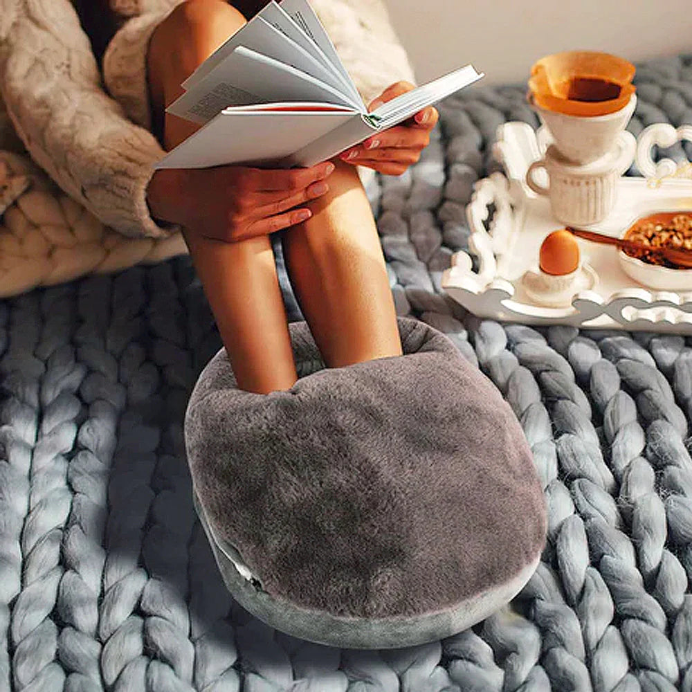Electric XL Foot Warmer – Heated Foot Pad for Home and Office