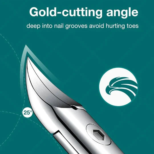 Toenail Clippers for Thick Nails – Easy-Grip Clipper for Seniors