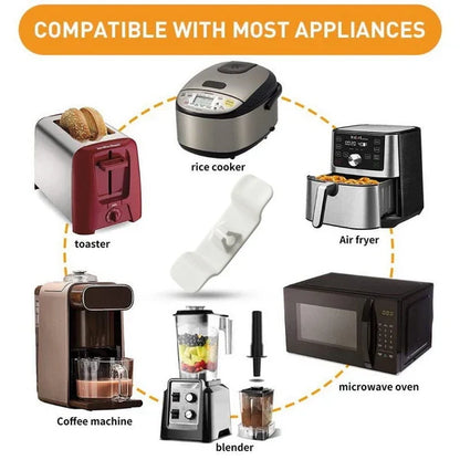 Kitchen Appliance Cord Organizer – Stick-On Cord Wrappers