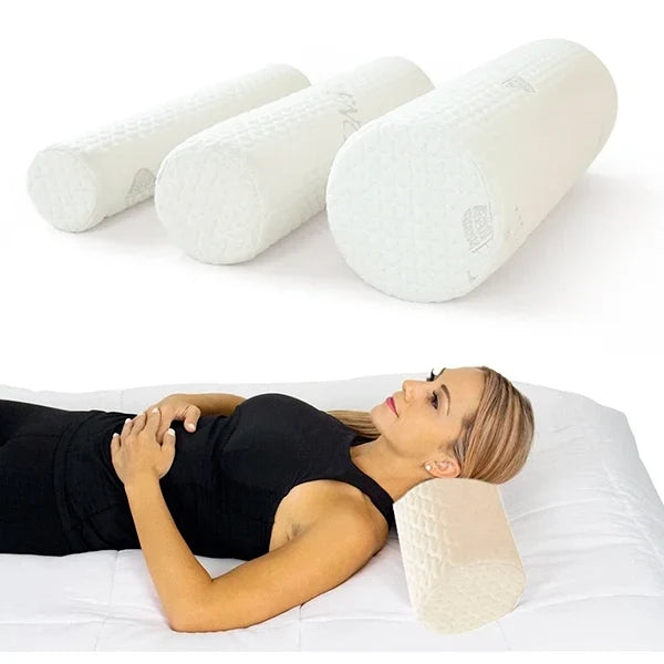 Memory Foam Neck Pillow with Cotton Cover