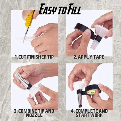Caulking Finishing Tool Kit – 14-Piece Sealant Smoothing Set