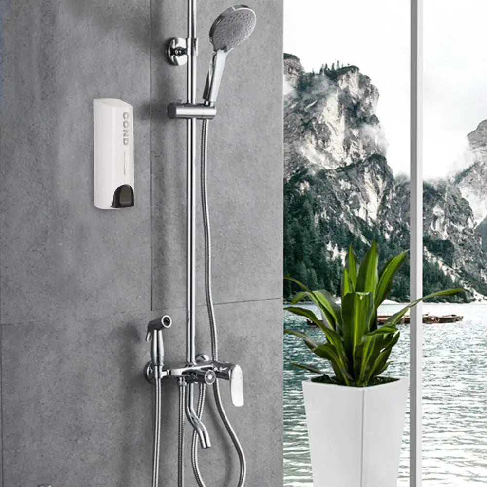 Wall-Mounted Shower Dispenser – 3 Chambers