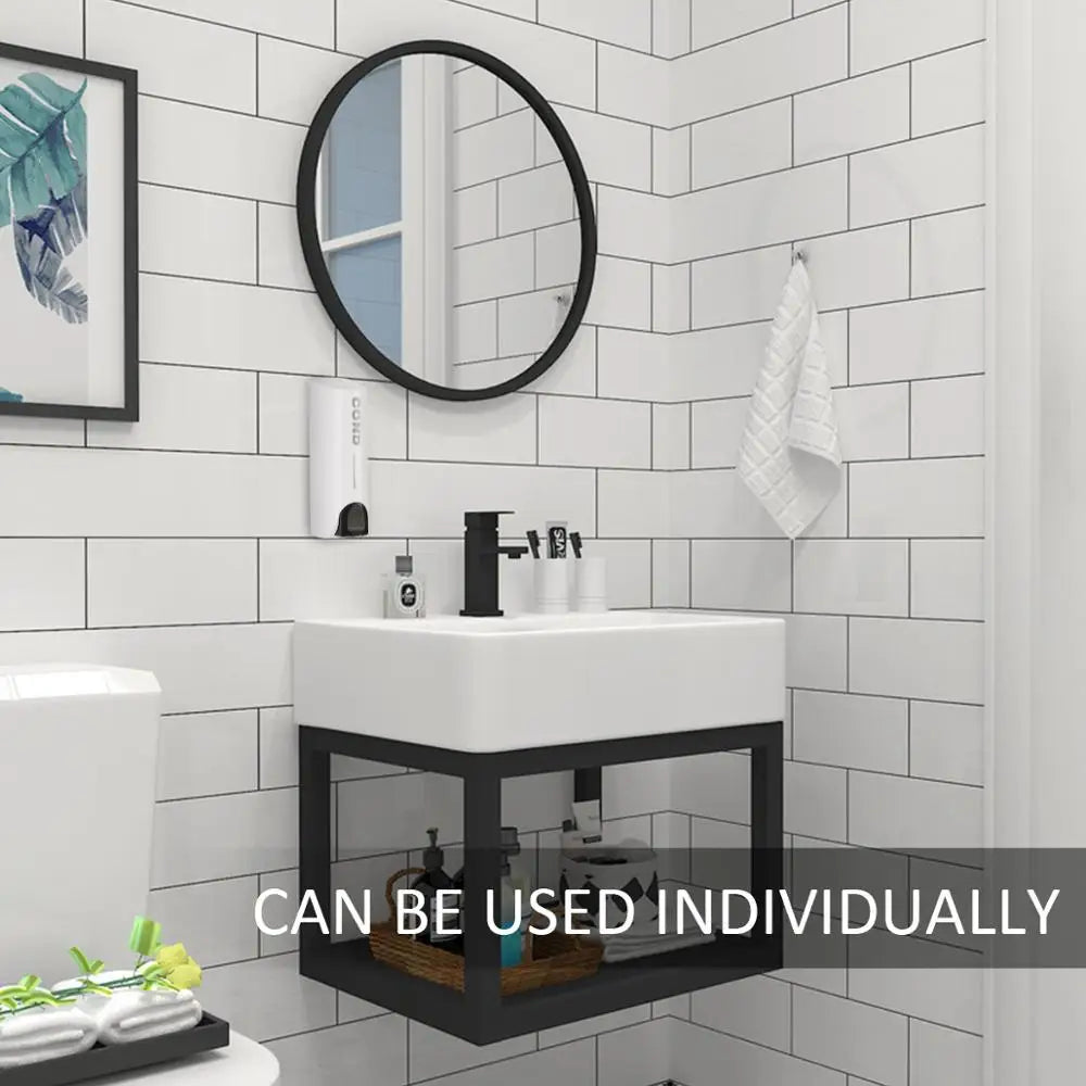 Wall-Mounted Shower Dispenser – 3 Chambers
