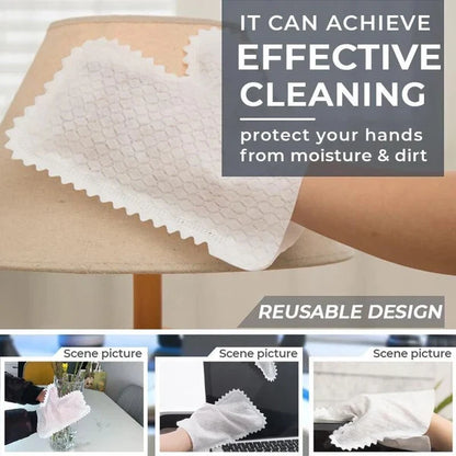 Microfiber Dusting Gloves – Wash and Wipe Cleaning Mitts