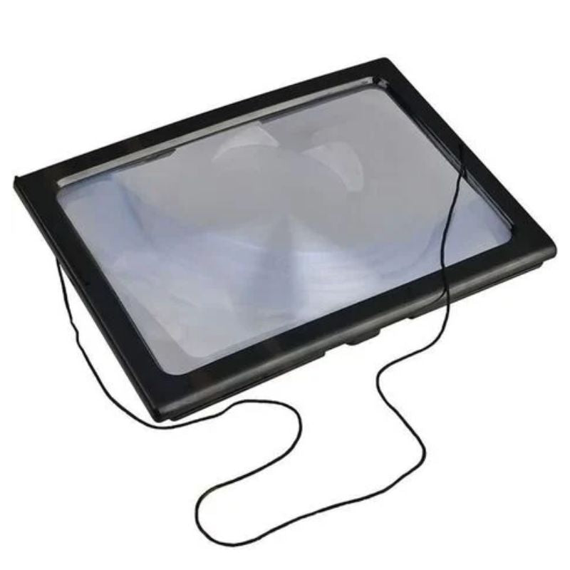 Hands-Free Reading Magnifier with LED Light – 3X