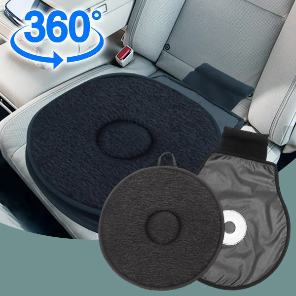 360° Rotating Seat Cushion – Swivel Pad for Getting In and Out of the Car