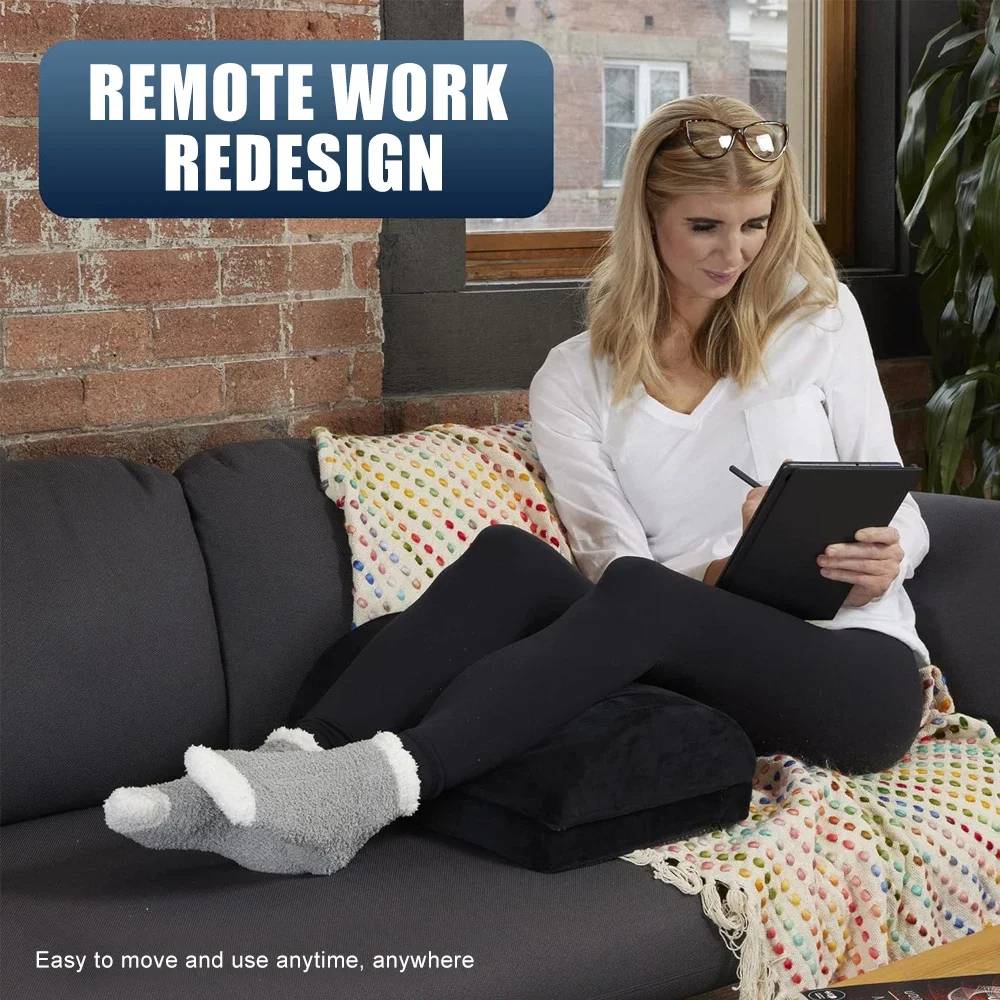 Adjustable Memory Foam Foot Rest for Under Desk